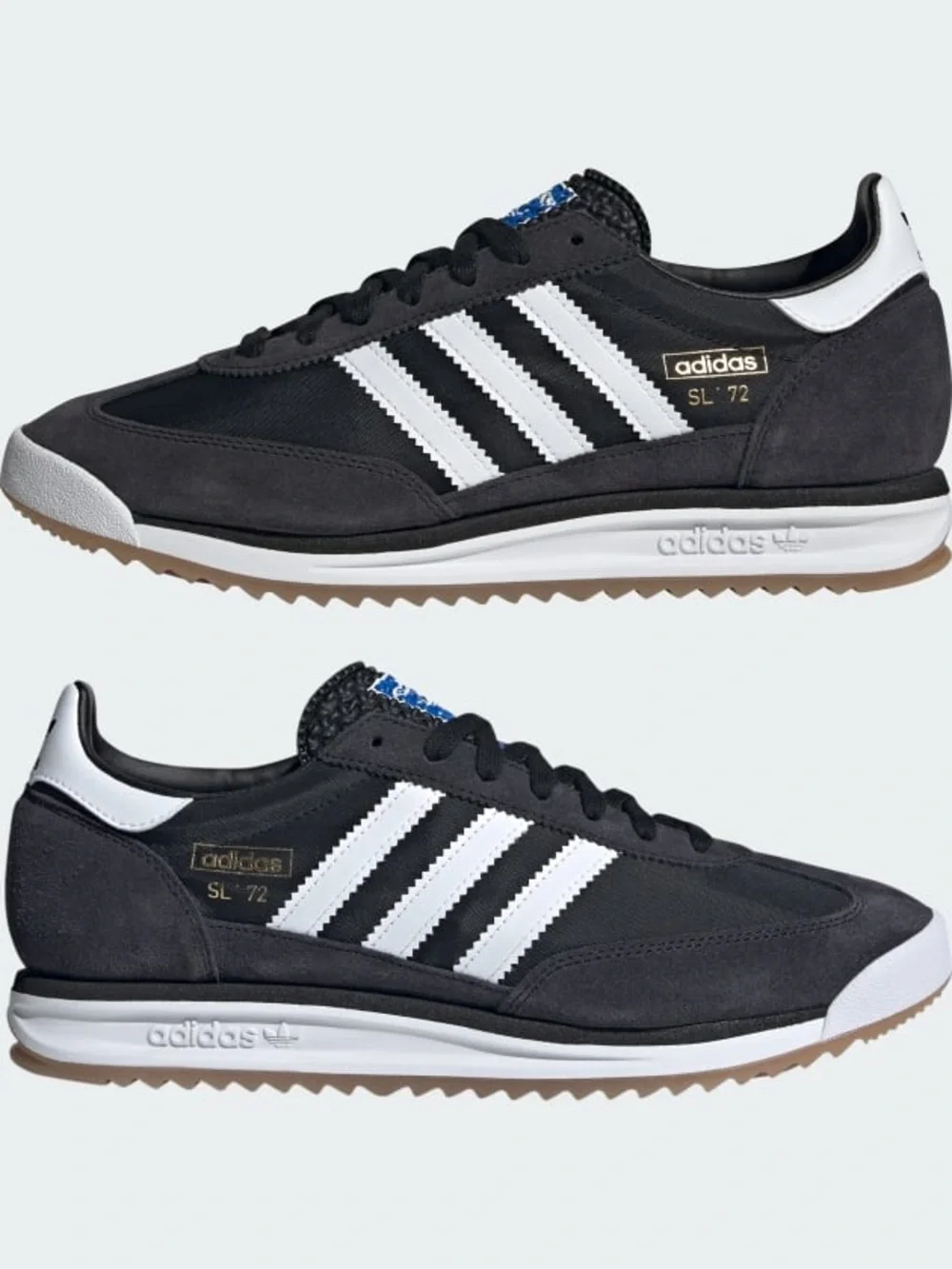 adidas SL‎ 72 Heritage Sneaker in Black & White